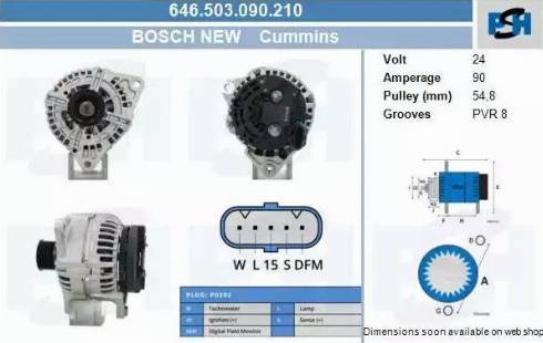 PSH 646.503.090.210 - Генератор vvparts.bg