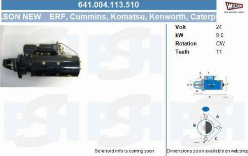 PSH 641.004.113.510 - Стартер vvparts.bg