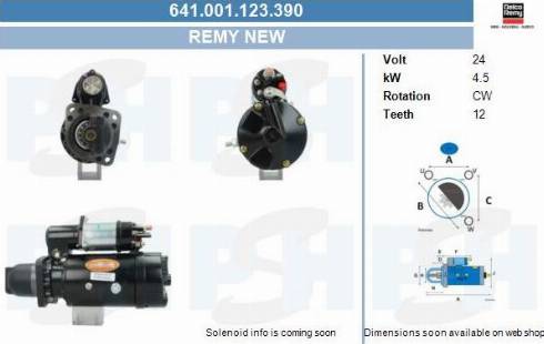 PSH 641.001.123.390 - Стартер vvparts.bg