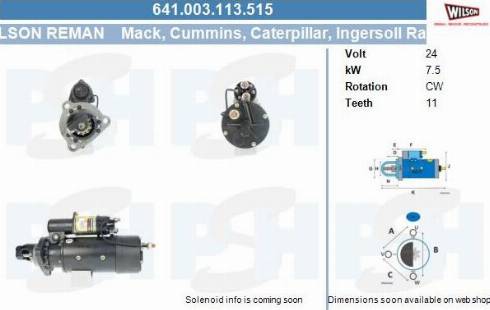 PSH 641.003.113.515 - Стартер vvparts.bg