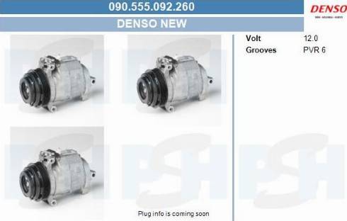 PSH 090.555.092.260 - Компресор, климатизация vvparts.bg