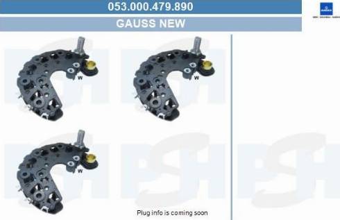 PSH 053.000.479.890 - Изправител, генератор vvparts.bg