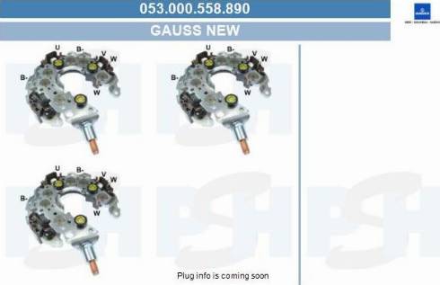 PSH 053.000.558.890 - Изправител, генератор vvparts.bg