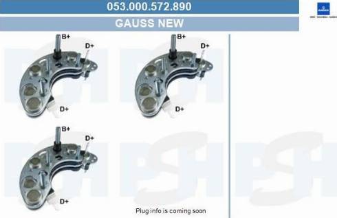 PSH 053.000.572.890 - Изправител, генератор vvparts.bg