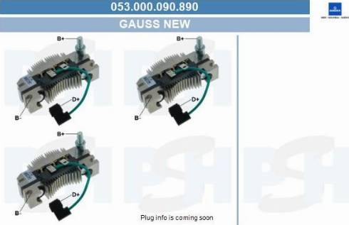 PSH 053.000.090.890 - Изправител, генератор vvparts.bg