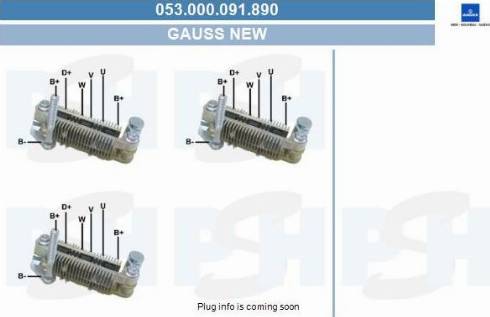 PSH 053.000.091.890 - Изправител, генератор vvparts.bg