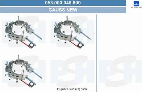 PSH 053.000.048.890 - Изправител, генератор vvparts.bg