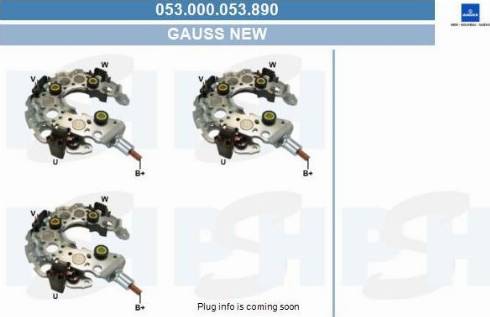 PSH 053.000.053.890 - Изправител, генератор vvparts.bg