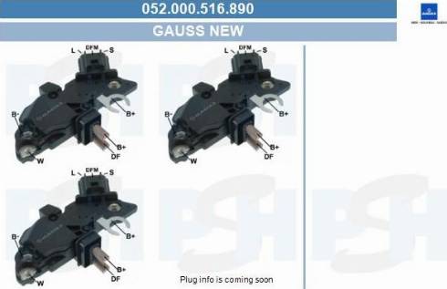 PSH 052.000.516.890 - Регулатор на генератор vvparts.bg