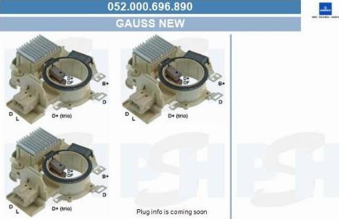 PSH 052.000.696.890 - Регулатор на генератор vvparts.bg