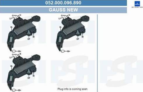 PSH 052.000.096.890 - Регулатор на генератор vvparts.bg