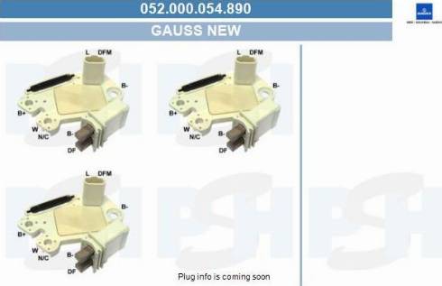 PSH 052.000.054.890 - Регулатор на генератор vvparts.bg