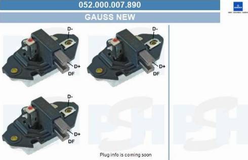 PSH 052.000.007.890 - Регулатор на генератор vvparts.bg