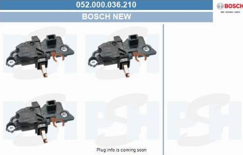 PSH 052.000.036.210 - Регулатор на генератор vvparts.bg