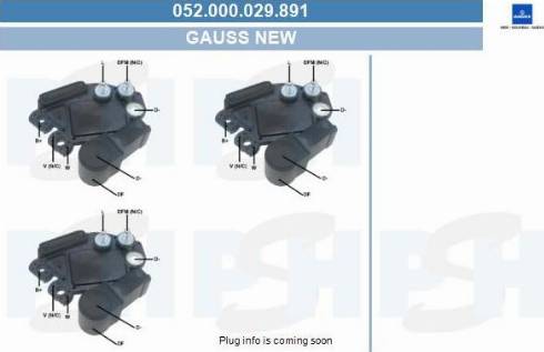 PSH 052.000.029.891 - Регулатор на генератор vvparts.bg