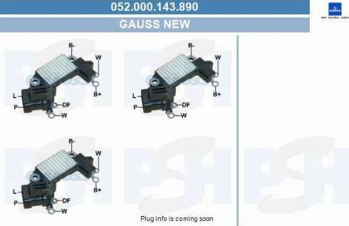 PSH 052.000.143.890 - Регулатор на генератор vvparts.bg