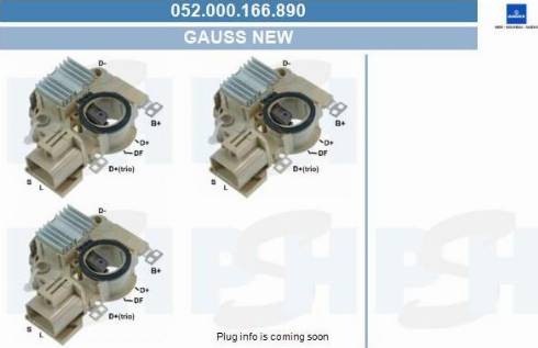 PSH 052.000.166.890 - Регулатор на генератор vvparts.bg