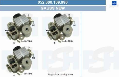 PSH 052.000.109.890 - Регулатор на генератор vvparts.bg