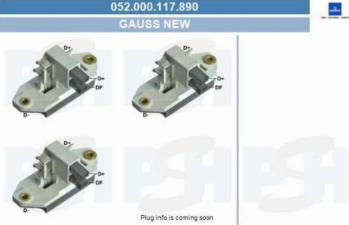 PSH 052.000.117.890 - Регулатор на генератор vvparts.bg