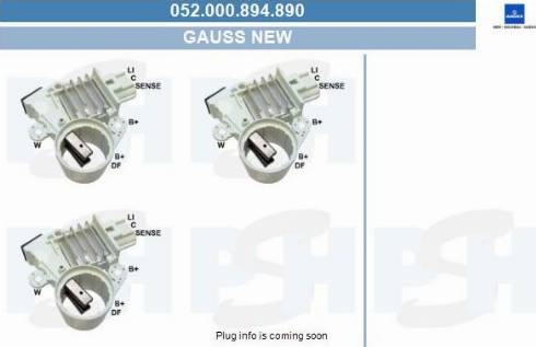 PSH 052.000.894.890 - Регулатор на генератор vvparts.bg