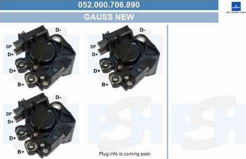 PSH 052.000.706.890 - Регулатор на генератор vvparts.bg