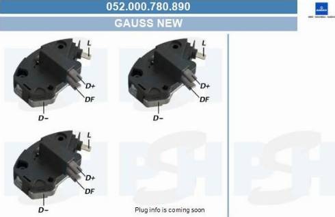 PSH 052.000.780.890 - Регулатор на генератор vvparts.bg