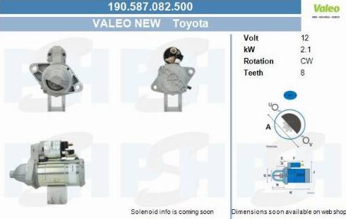 PSH 190.587.082.500 - Стартер vvparts.bg