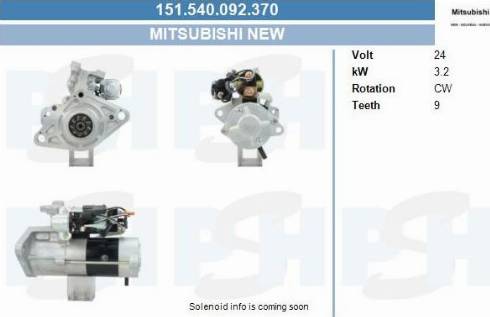 PSH 151.540.092.370 - Стартер vvparts.bg