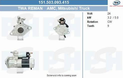 PSH 151.503.093.415 - Стартер vvparts.bg