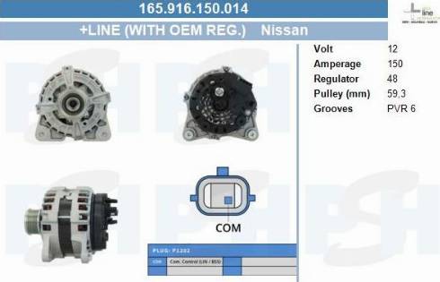 PSH 165.916.150.014 - Генератор vvparts.bg