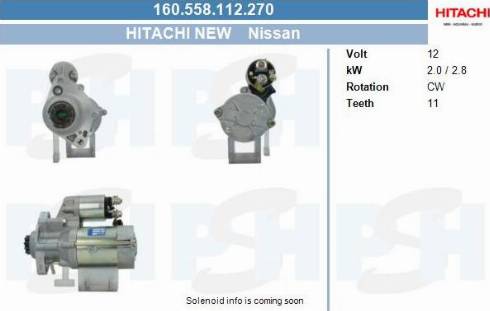 PSH 160.558.112.270 - Стартер vvparts.bg