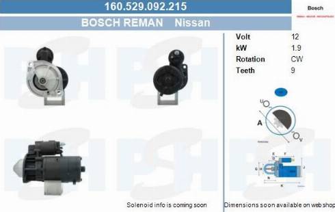 PSH 160.529.092.215 - Стартер vvparts.bg