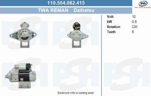 PSH 110.504.082.415 - Стартер vvparts.bg