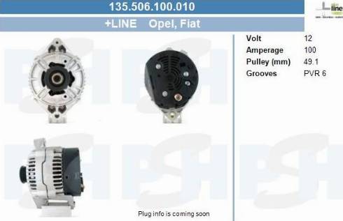 PSH 135.506.100.010 - Генератор vvparts.bg