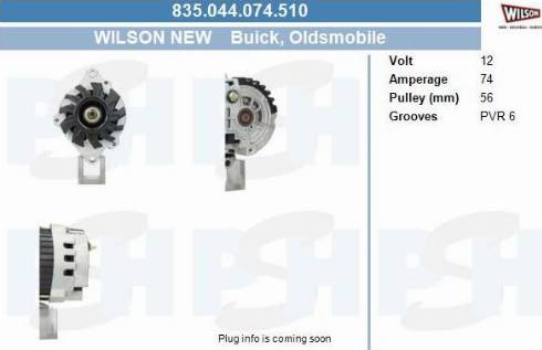 PSH 835.044.074.510 - Генератор vvparts.bg