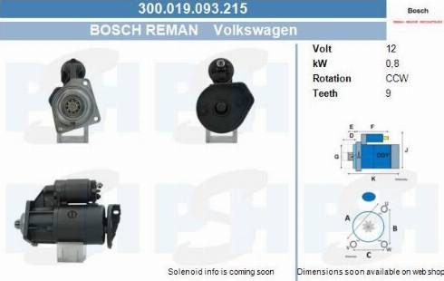 PSH 300.019.093.215 - Стартер vvparts.bg