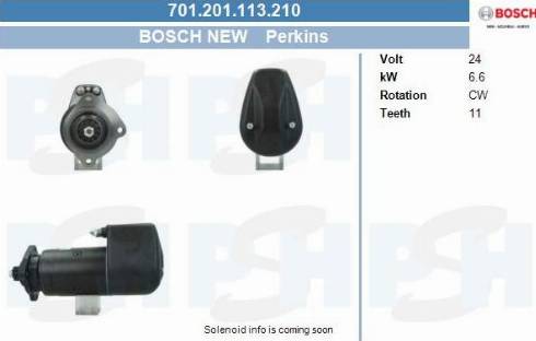 PSH 701.201.113.210 - Стартер vvparts.bg
