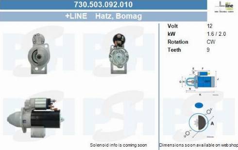 PSH 730.503.092.010 - Стартер vvparts.bg