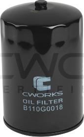 Cworks B110G0018 - Маслен филтър vvparts.bg