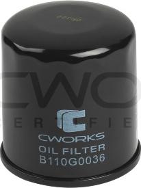 Cworks B110G0036 - Маслен филтър vvparts.bg