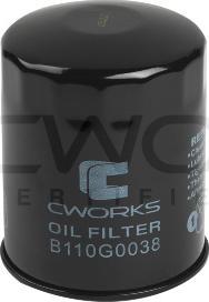 Cworks B110G0038 - Маслен филтър vvparts.bg