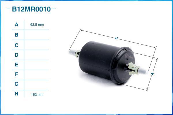 Cworks B12MR0010 - Горивен филтър vvparts.bg