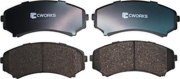 Cworks C11CR0052 - Комплект спирачно феродо, дискови спирачки vvparts.bg