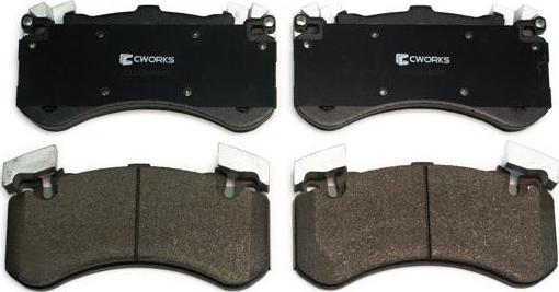 Cworks C11CR0005 - Комплект спирачно феродо, дискови спирачки vvparts.bg