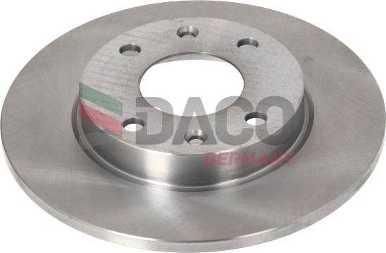 DACO Germany 609910 - Спирачен диск vvparts.bg
