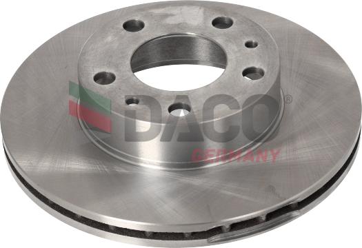 DACO Germany 609980 - Спирачен диск vvparts.bg