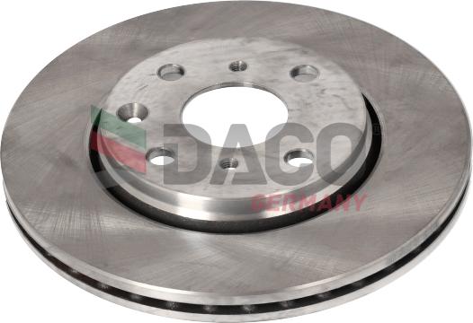 DACO Germany 604522 - Спирачен диск vvparts.bg