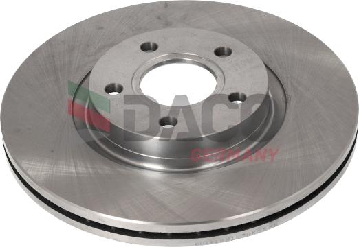 DACO Germany 604849 - Спирачен диск vvparts.bg