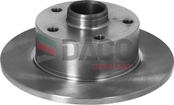 DACO Germany 604757 - Спирачен диск vvparts.bg