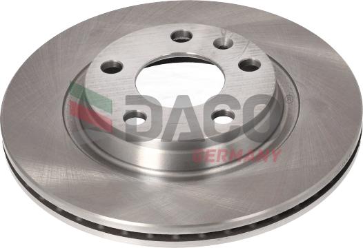 DACO Germany 604760 - Спирачен диск vvparts.bg